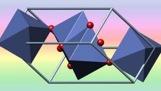 Goethite 1 cif p1 cell mol2 Кристаллическая структура гётита [upl. by Haonam168]