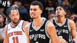 New York Knicks vs San Antonio Spurs  Full Game Highlights  March 29 202324 NBA Season [upl. by Molton]