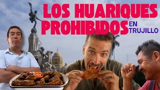 Los Huariques Prohibidos en Trujillo Luciano Mazzetti buscando los lugares más ricos de Trujiyork [upl. by Datha]