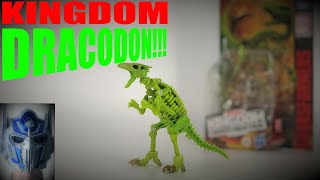 Transformers WFC  Kingdom Dracodon Review [upl. by Alaric]