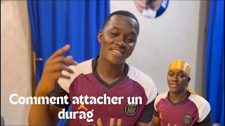 Comment attacher un durag simple et rapide [upl. by Quintessa]