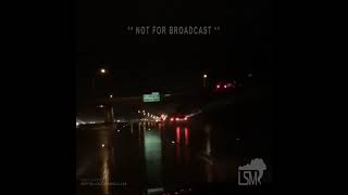 12262015 Garland TX EF4 Tornado Crossing the Interstate with Incredible Power Flashes [upl. by Kare630]