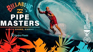 Billabong Pipe Masters Presented By Hydro Flask Day 1 [upl. by Budwig957]