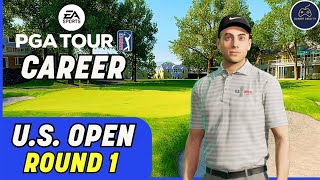 US OPEN Round 1 EA Sports PGA Tour 2023 Career Mode Part 100 [upl. by Otti471]