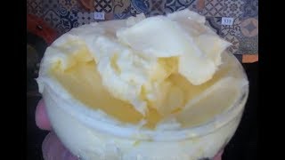 COMO FAZER MANTEIGA FERMENTADA CULTURED BUTTER [upl. by Soble484]