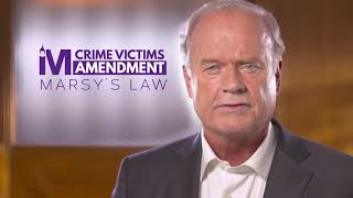 Vote Yes on NC Crime Victims Amendment  Kelsey Grammer [upl. by Airdnax]