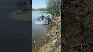 Classes Got To Learn How To Use A Seine Net As Part Of A Lake Restoration [upl. by Ggerc957]