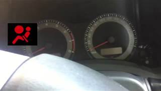 How To Reset An Airbag Light Toyota ALL Models [upl. by Crandale]