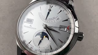 JaegerLeCoultre Master Calendar Q151842A JaegerLeCoultre Watch Review [upl. by Lleon565]