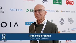 Interview ProfJ Rod Franklin Kühne Logistics University [upl. by Isolda]