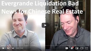 Evergrande Liquidation Bad News for Chinese Real Estate [upl. by Yderf]