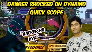 DANGER SHOCKED ON DYNAMO QUICK SCOPE PATT SE HEADSHOT BGMI [upl. by Mount]