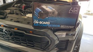 Installing ARB Air Compressor in 2024 Tacoma Off Road 4th Gen [upl. by Audwen]