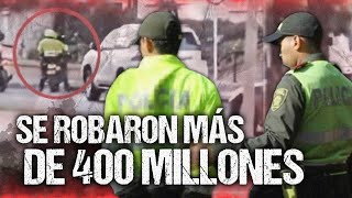 Por ESTE VIDEO cayeron los POLICÍAS que ROBARON más de 460 MILLONES de pesos en Bogotá [upl. by Van]