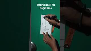 Round Neck For Beginners couplegoalblouse yt diy fashion ytshorts shortsBrarBoutiqe music [upl. by Yenal628]