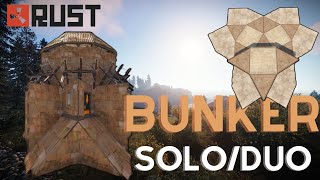 SoloDuo BUNKER Base Design  RUST [upl. by Sulecram]