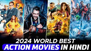 Top 8 Worlds Best Action Movies in Hindi Dubbed  2024 Hollywood Action Movies in Hindi Dubbed [upl. by Philomena]