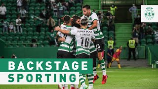 BACKSTAGE SPORTING  Sporting CP x FC Vizela [upl. by Cecilia]