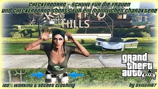 GTA 5 Online Glitch CHECKERBOARD Short  Schuhe für Frauen amp CHECKERBOARD Short für dem Mann 133 [upl. by Noam]