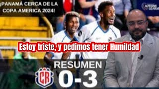 Prensa Tica se siente humillada por la derrota contra Panamá [upl. by Ahseryt]