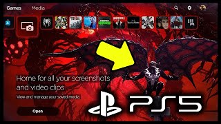 How to Change Your Background amp Theme on PS5  Easy Customization Tutorial [upl. by Germayne727]