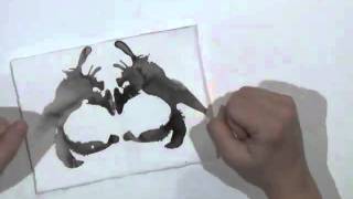 Inkblot  drawing in penguin  Part 1 [upl. by Odraude]