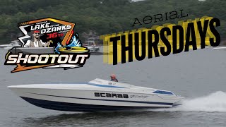 Lake of the Ozarks Shootout Aerial Thursday November 7th 2024 [upl. by Noizneb]