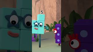 DESCUBRE EL PALACIO DE LOS PATRONES  Aprende a Contar con Uno Dos y Tres  Numberblocks shorts [upl. by Doralyn]