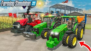 Sunflower Seeds Fertilizer spreading In Fs22  Farming Simulator 22  Fs22 Gameplay [upl. by Massiw671]