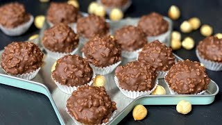 Praline Ferrero Rocher Rezept selber machen einfach und lecker [upl. by Assennej]