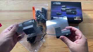 Is this dashcam worth it Review GKU D600 4K dashcam [upl. by Glass]