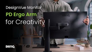 BenQ PD Ergo Arm Unleash Creativity with Maximum Comfort [upl. by Ahsital]