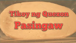 Tikoy ng QuezonPasingawTikoy Quezon RecipeMaymayVlog Rodriguez Pagkaing pinoyKakanin [upl. by Nalani]