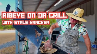 Ribeye On Da Grill with StaleKracker [upl. by Maddalena312]