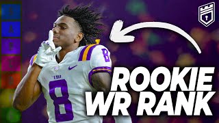 2024 Dynasty ROOKIE WR Rankings  Tiers ELITE CLASS  Dynasty Fantasy Football 2024 [upl. by Notrem]