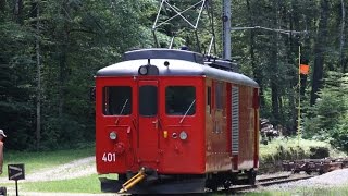 CJ Chemins de fer du Jura Locomotive Gem 44 401 [upl. by Kessiah]