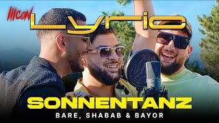 Bare x shabab x bayor sonnentanz lyrics [upl. by Martijn723]