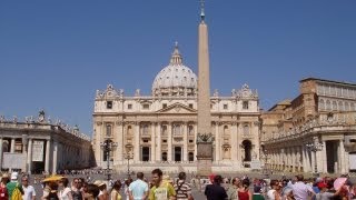 AN INITIAL COURSE OF ROMA THERAPY 15  St PETERS BASILICA VATICAN CITY [upl. by Guillemette]