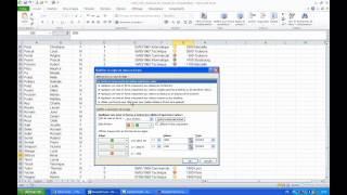 EXCEL  Listes  Mise en forme conditionnelle 1 [upl. by Bascio]