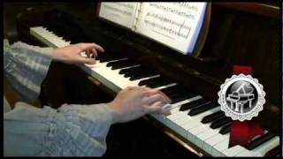 STRAUSS quotThe Blue Danubequot Waltz Piano Version [upl. by Ylrak]