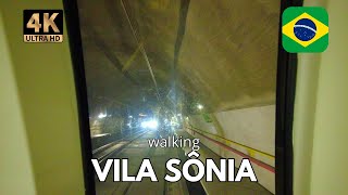 4K DO BUTANTÃ À VILA SÔNIA  Andando de metrô em São Paulo [upl. by Portwine]