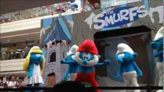 Smurfs Christmas Festival Musical Show Dec 2012 Junction8 Singapore [upl. by Eimmit]