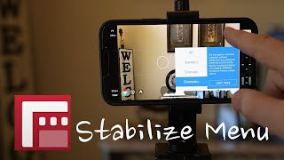 Filmic pro cinematic stabilization [upl. by Eiddal]