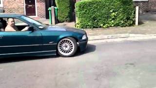 BMW 328i e36 no exhaust [upl. by Arted]