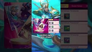 Giveaway Skin Epic Dari Moonton 🔥xcashshop mobilelegends [upl. by Haisa415]