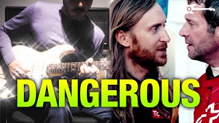 David Guetta  Dangerous  Electric Guitar Cover by Kfir Ochaion [upl. by Akeimahs]