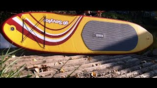 SUP StandUp Paddle Gonflable Sevylor Presentation et Installation [upl. by Jegger15]