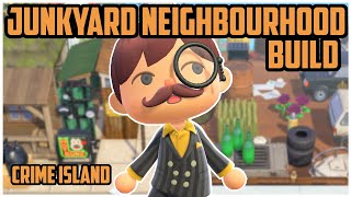 Junkyard amp Shady Alleyway Build GaolTown Animal Crossing New Horizons [upl. by Tamar96]