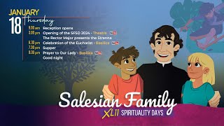 18 JANUARY 2024  AFTERNOON  SALESIAN FAMILY SPIRITUALITY DAYS 2024 [upl. by Skipp]