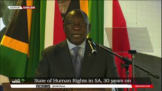 Democracy 30  Human Rights National Conference President Cyril Ramaphosas speech [upl. by Muriah]